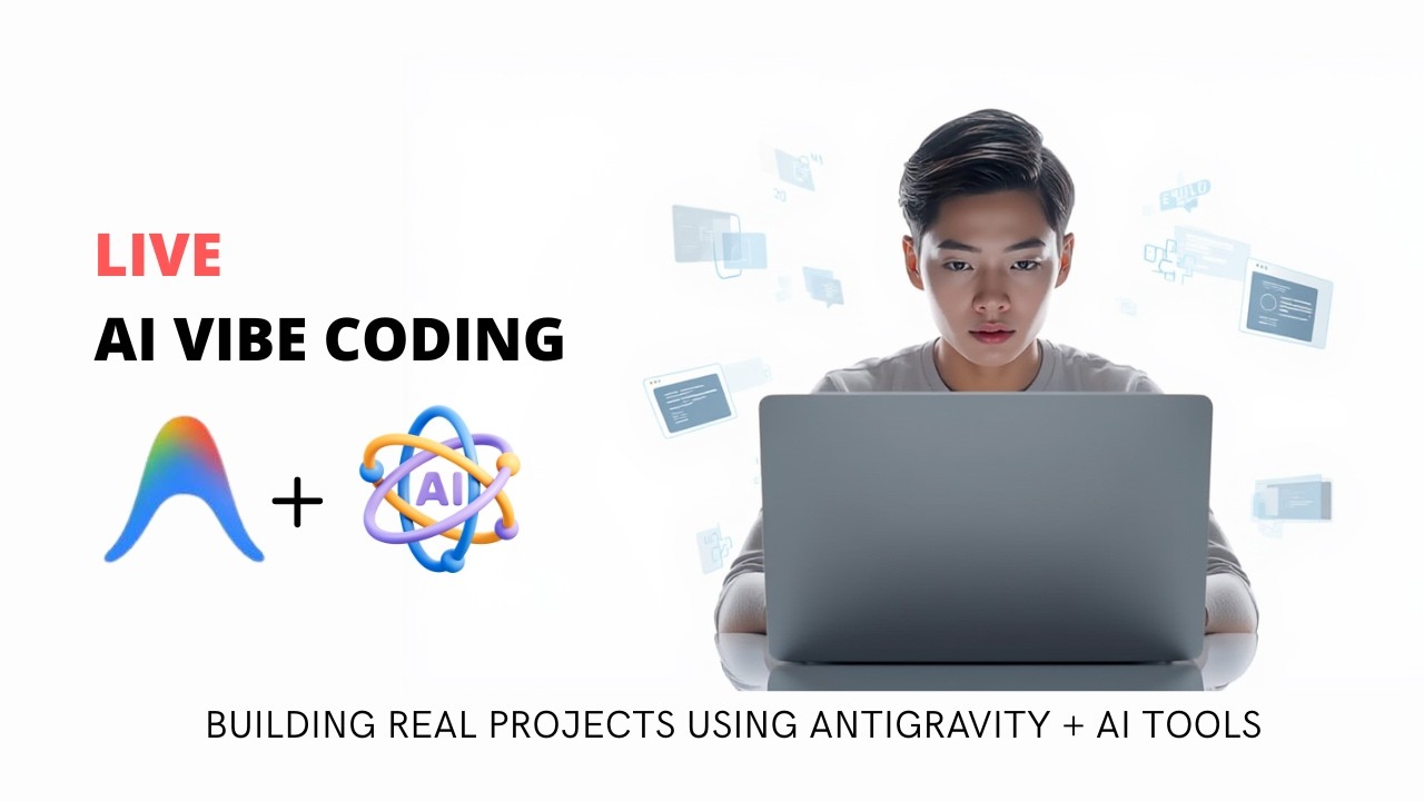 LIVE Vibe Coding with AI 🤖 | Building Real Projects using Antigravity + AI Tools | The Indian Guy