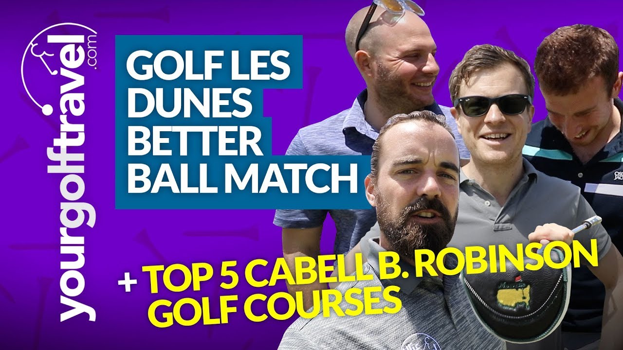 GOLF LES DUNES COURSE REVIEW: Rory & RVP vs Chris & Joe Matchplay Vlog [MOROCCO GOLF TOUR - AGADIR]