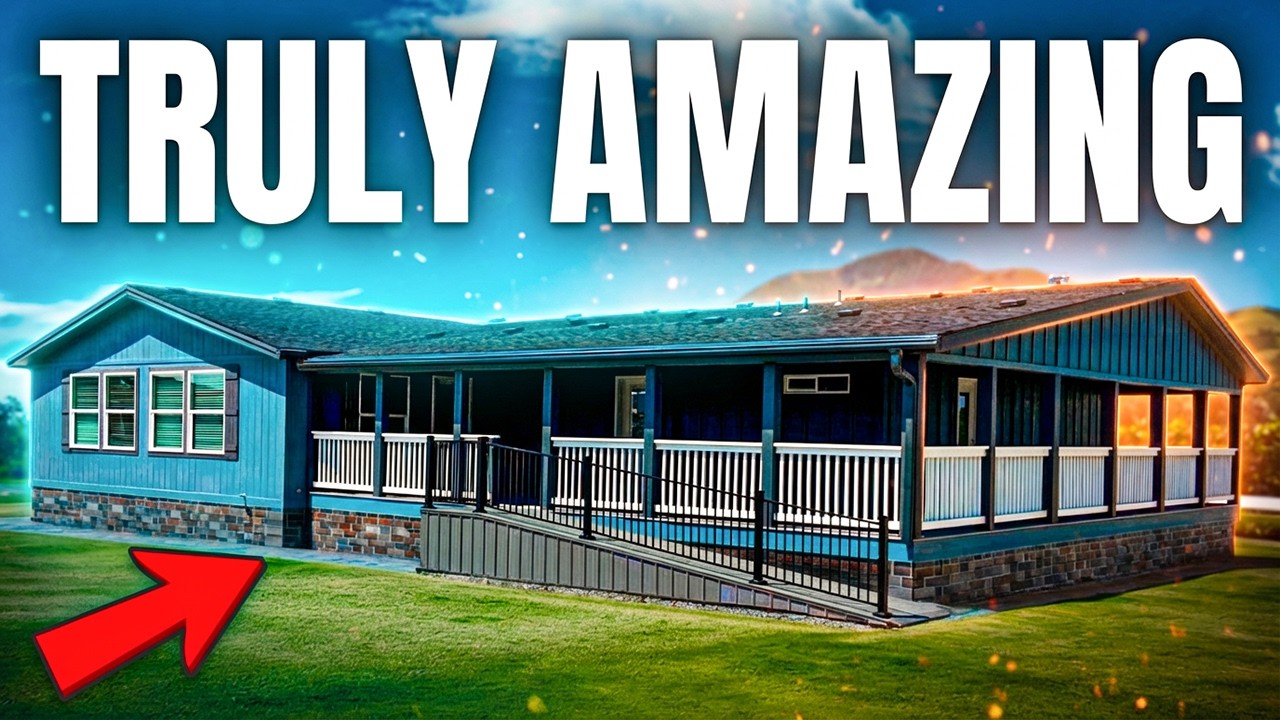 MIND BLOWING & BIG triple wide mobile home that is like NOTHING BEFORE!