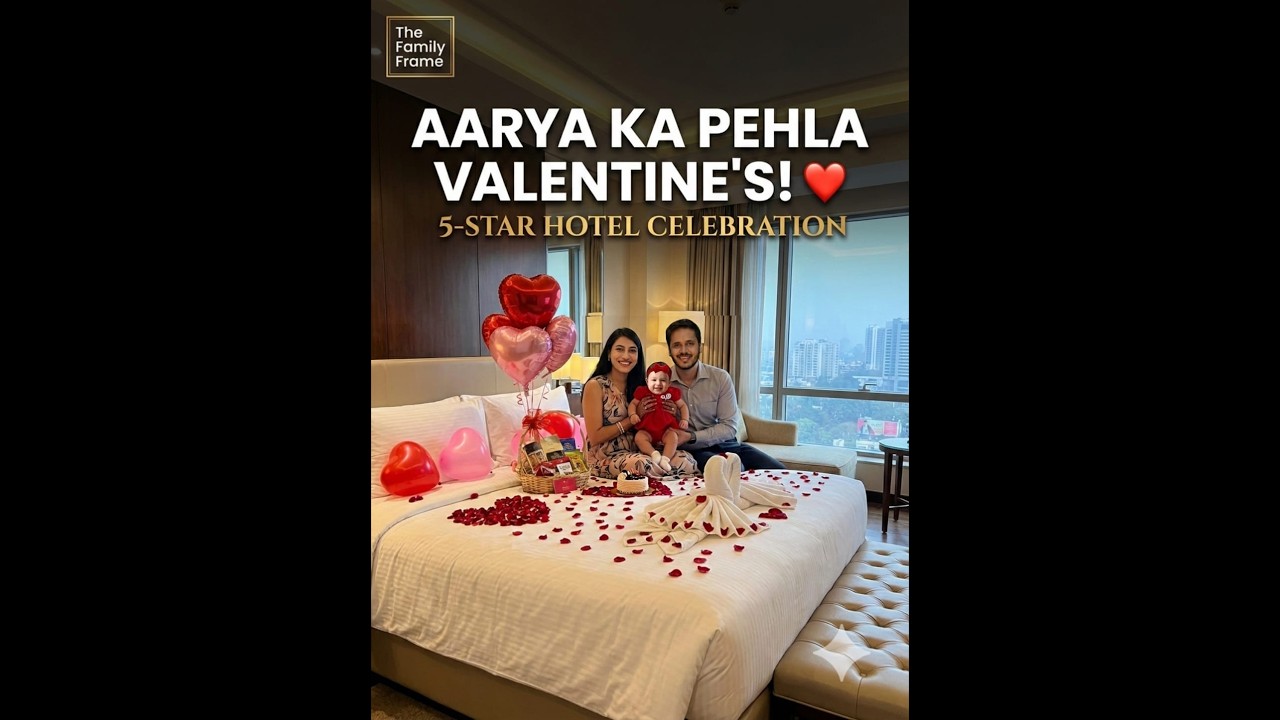 Aarya Ka Pehla Valentine's! ❤️ | 5 - Star Hotel Celebration