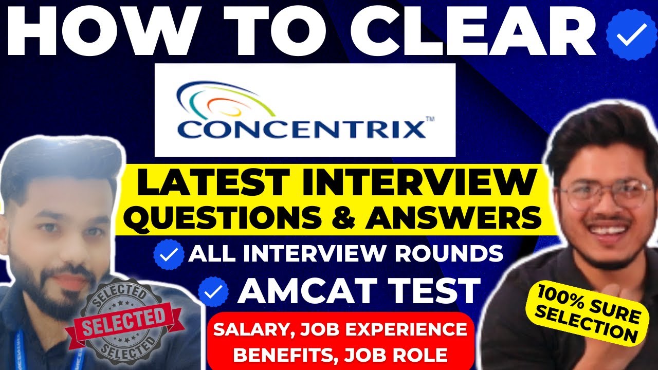 Concentrix Latest Interview Question & Answer | Concentrix Interview Experience for Customer Support