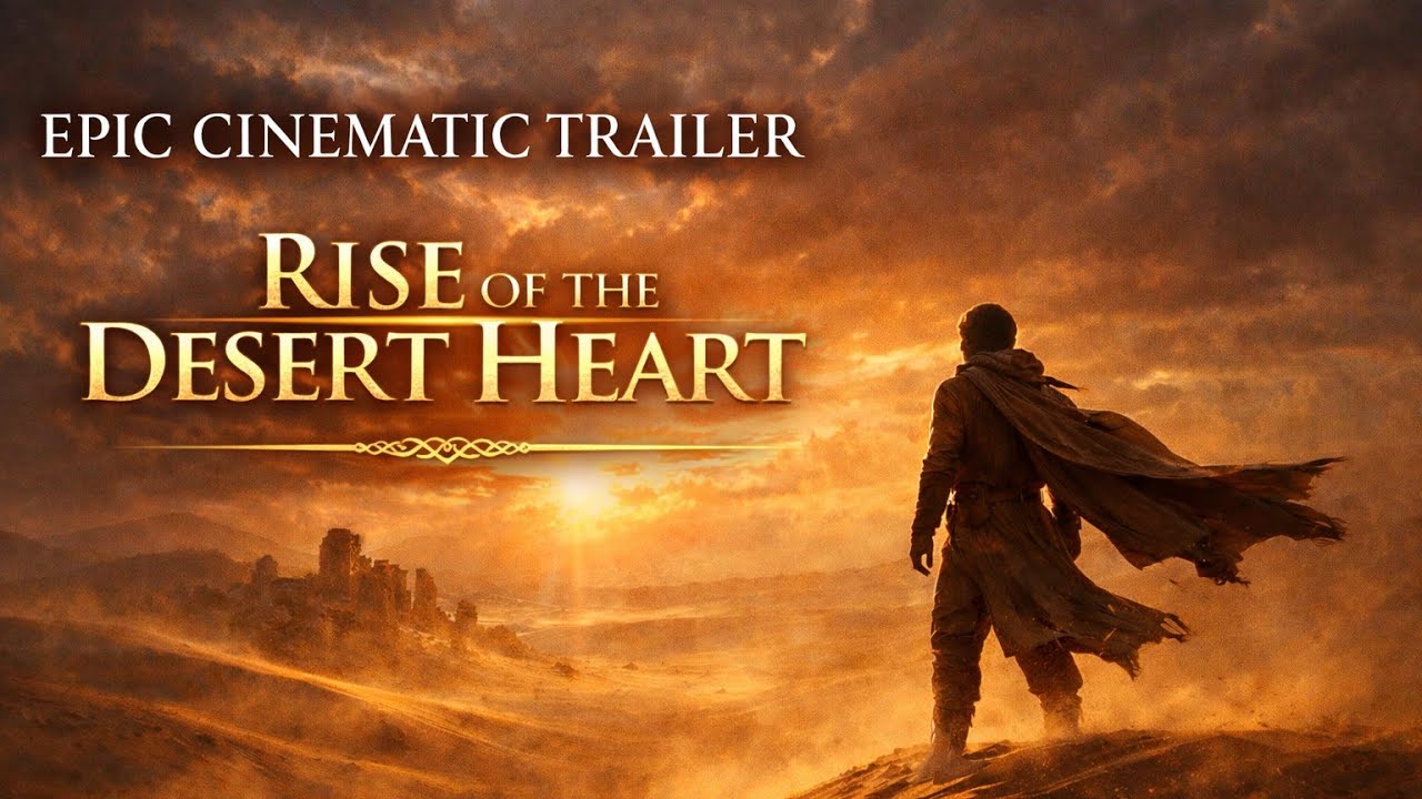EPIC CINEMATIC TRAILER - RISE OF THE DESERT HEART (Copyright Free Music)