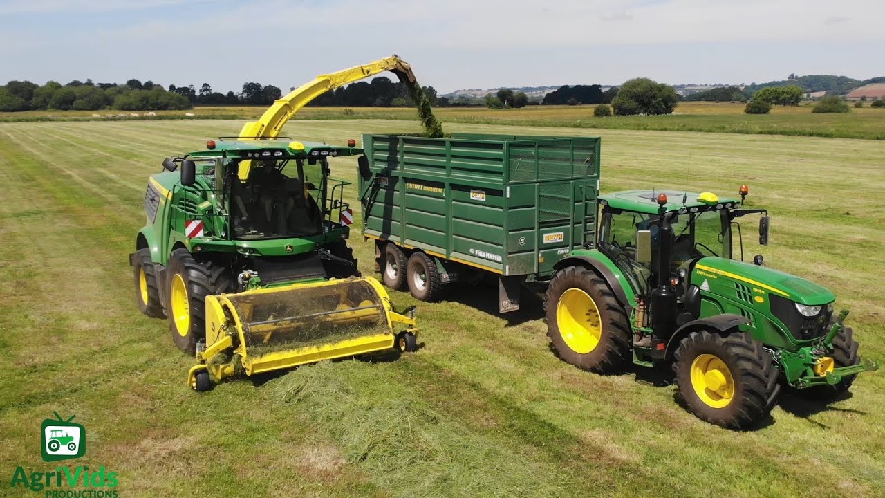 Silage 2020. Demo John Deere 9700i Stotts Contracting