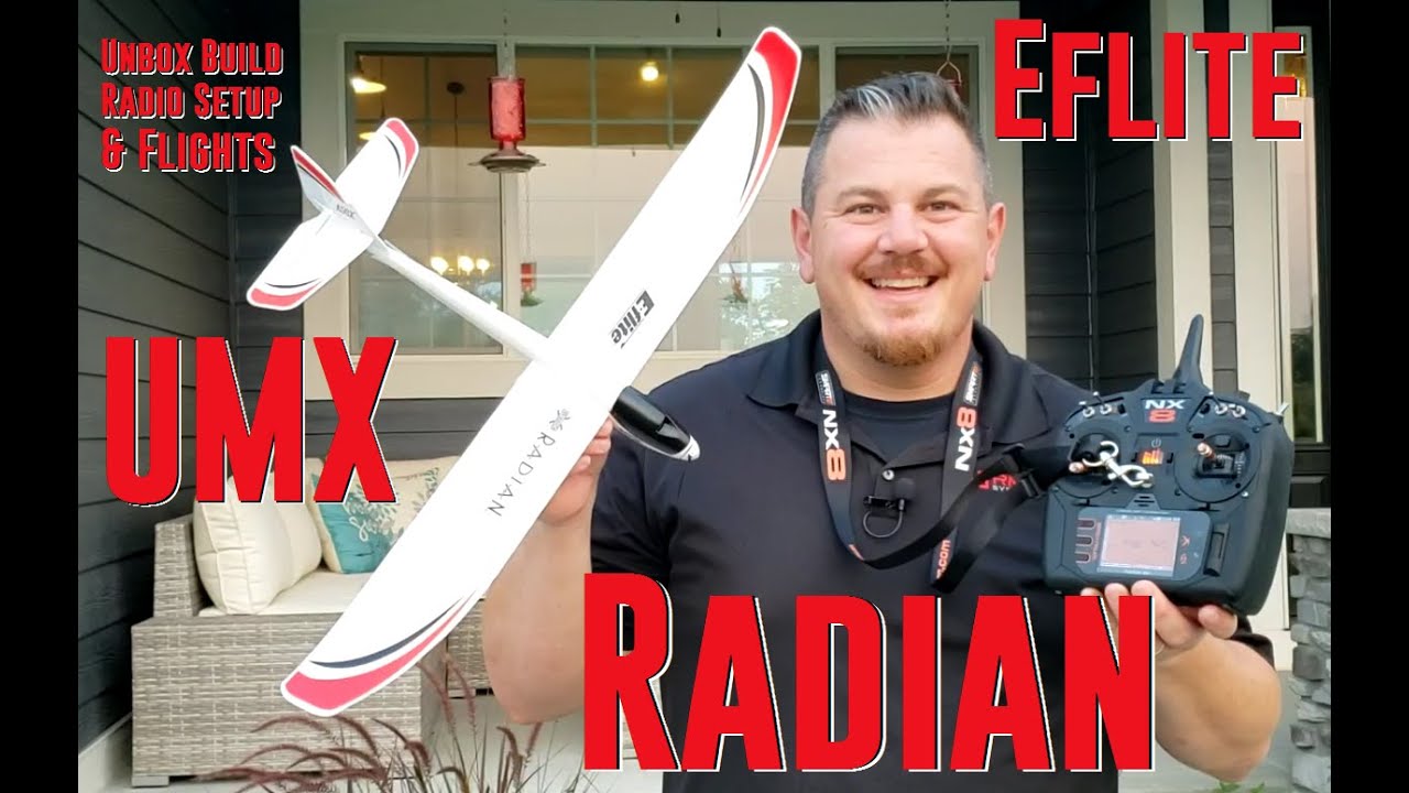 E-flite - Radian UMX - Unbox, Setup, & Maiden Flights