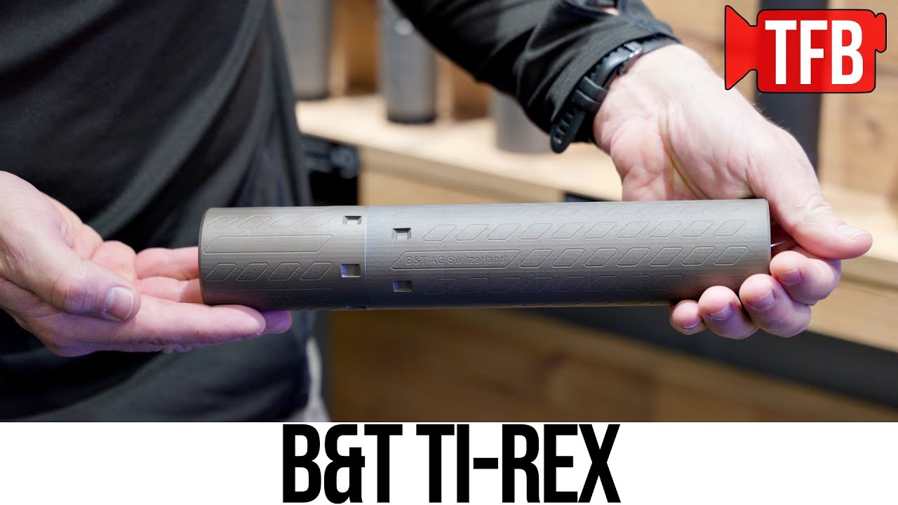 Новый глушитель TiRex от B&T – лёгкий титановый для охоты и точной стрельбы | EnforceTac 2025