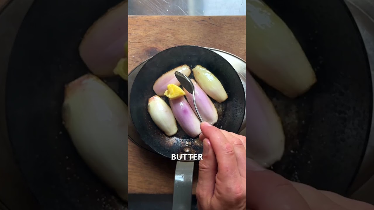 Shallot Tarte Tatin #foodyouwanttoeat