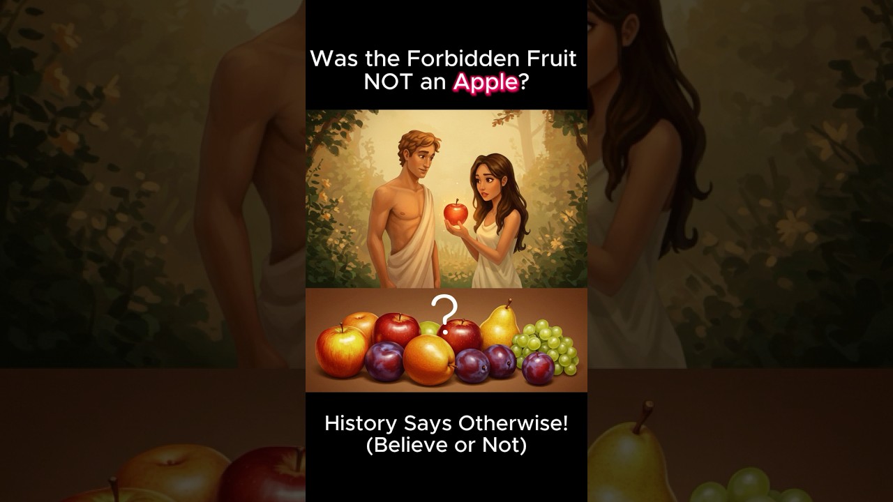 🍏 The Forbidden Fruit Wasn&rsquo;t an Apple?! The Shocking Truth!
