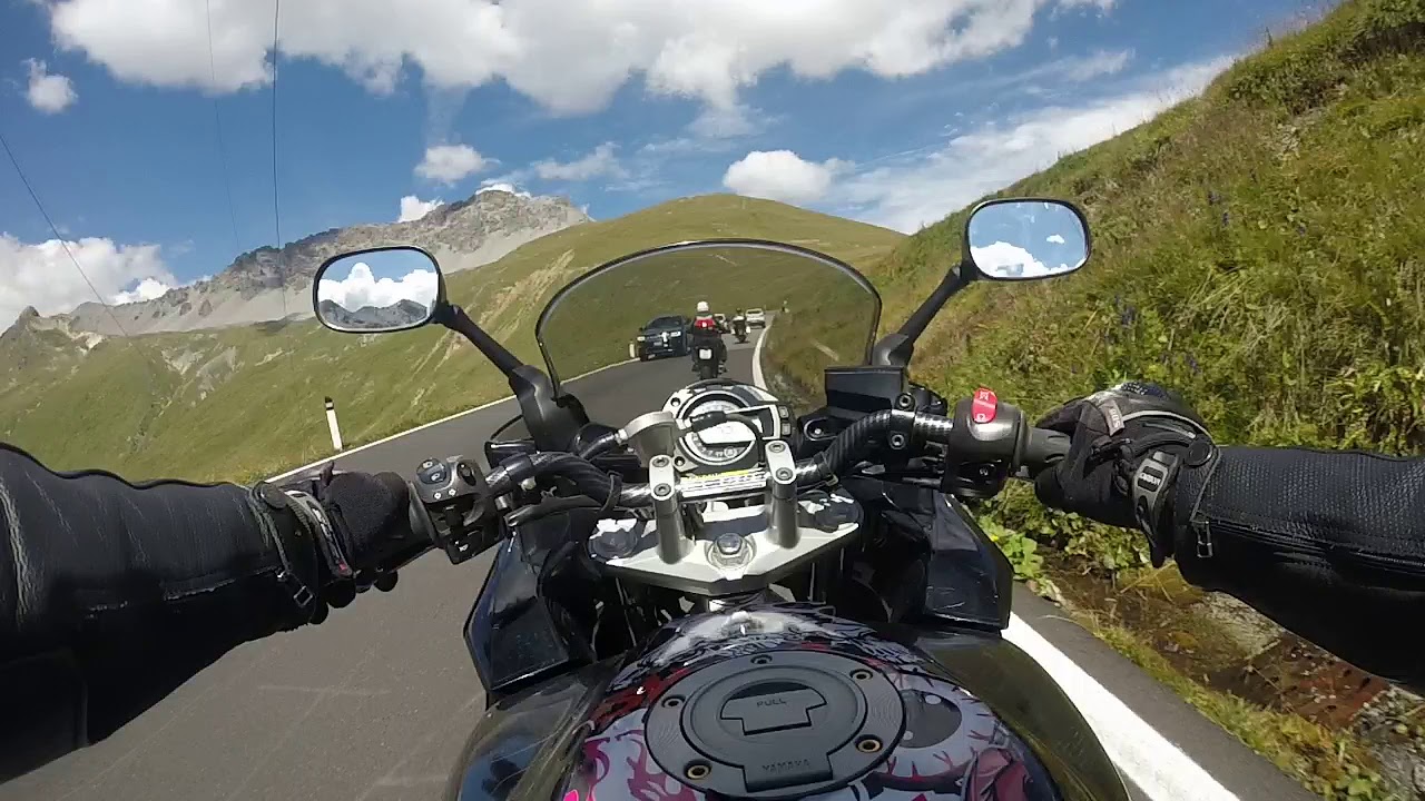 fz6 fazer passo stelvio