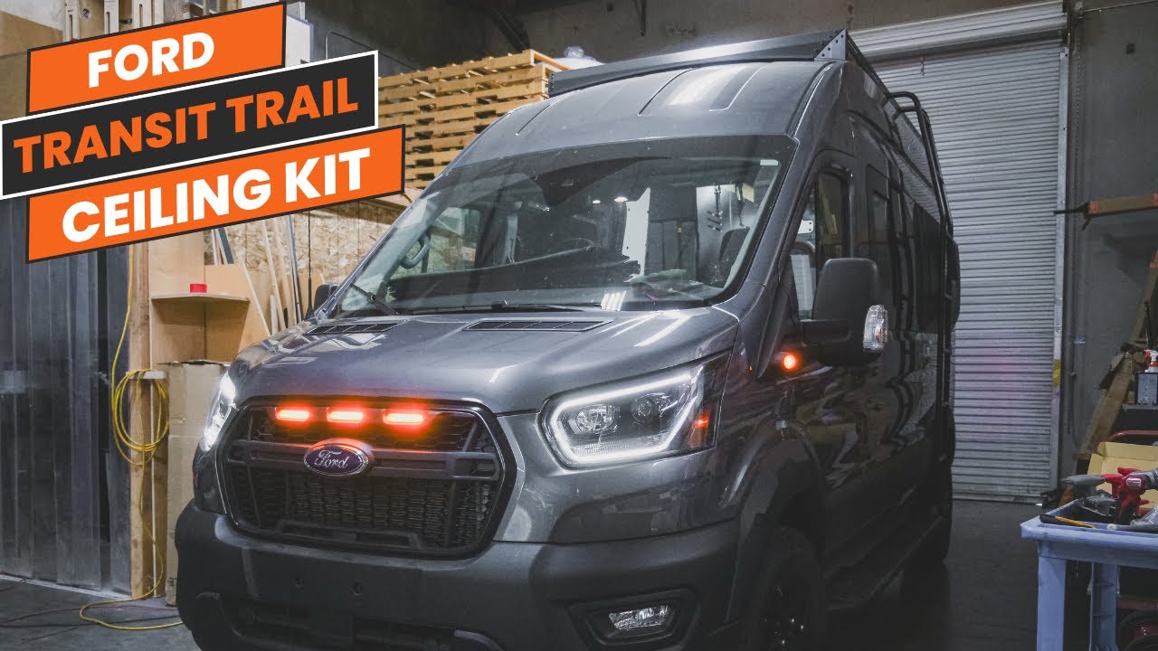 Transit Trail Ceiling Kit | We made huge improvements!