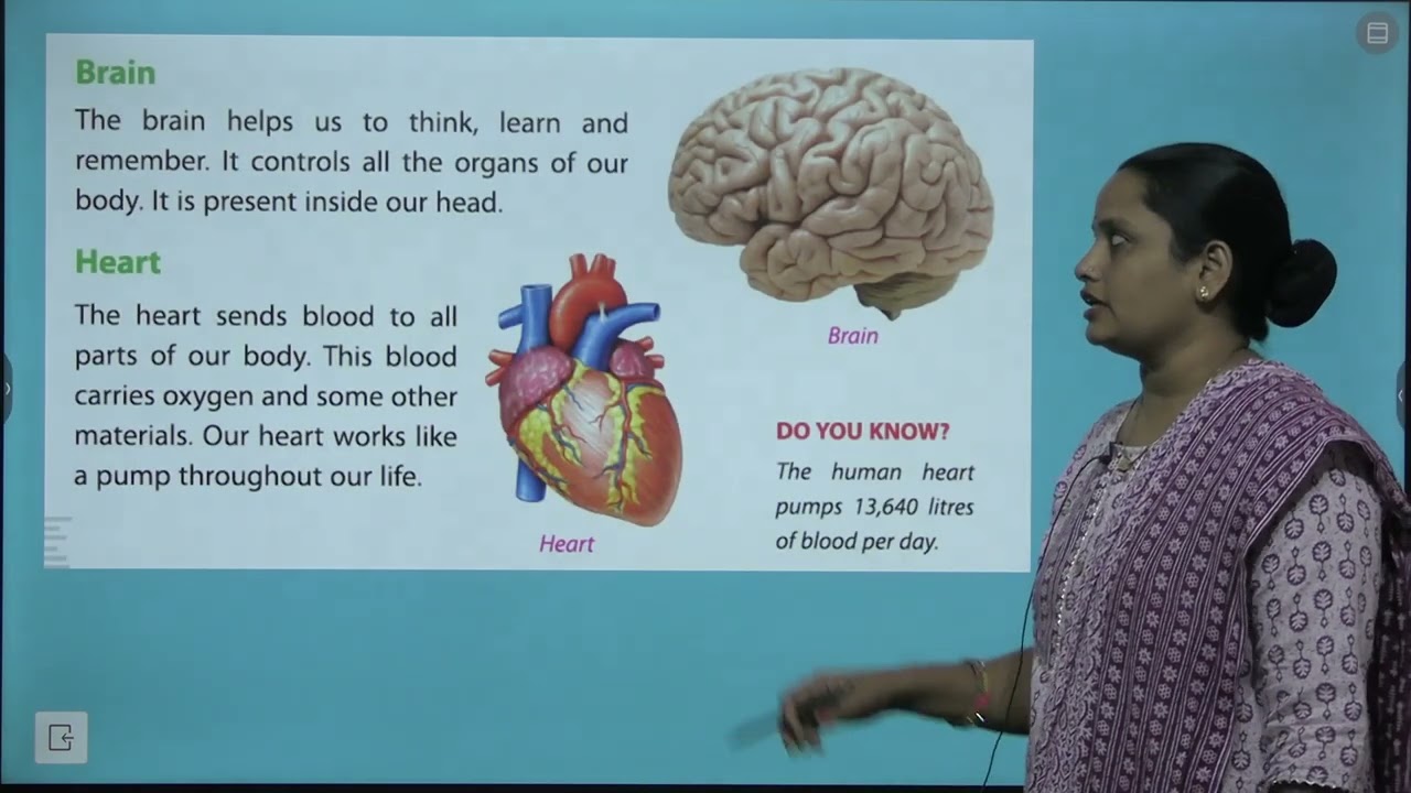 CHAPTER 1 OUR BODY A MACHINE | SCIENCE CLASS 2