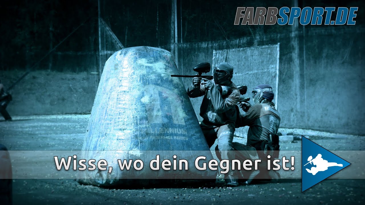 Paintball Tipps: Wisse, wo dein Gegner ist!