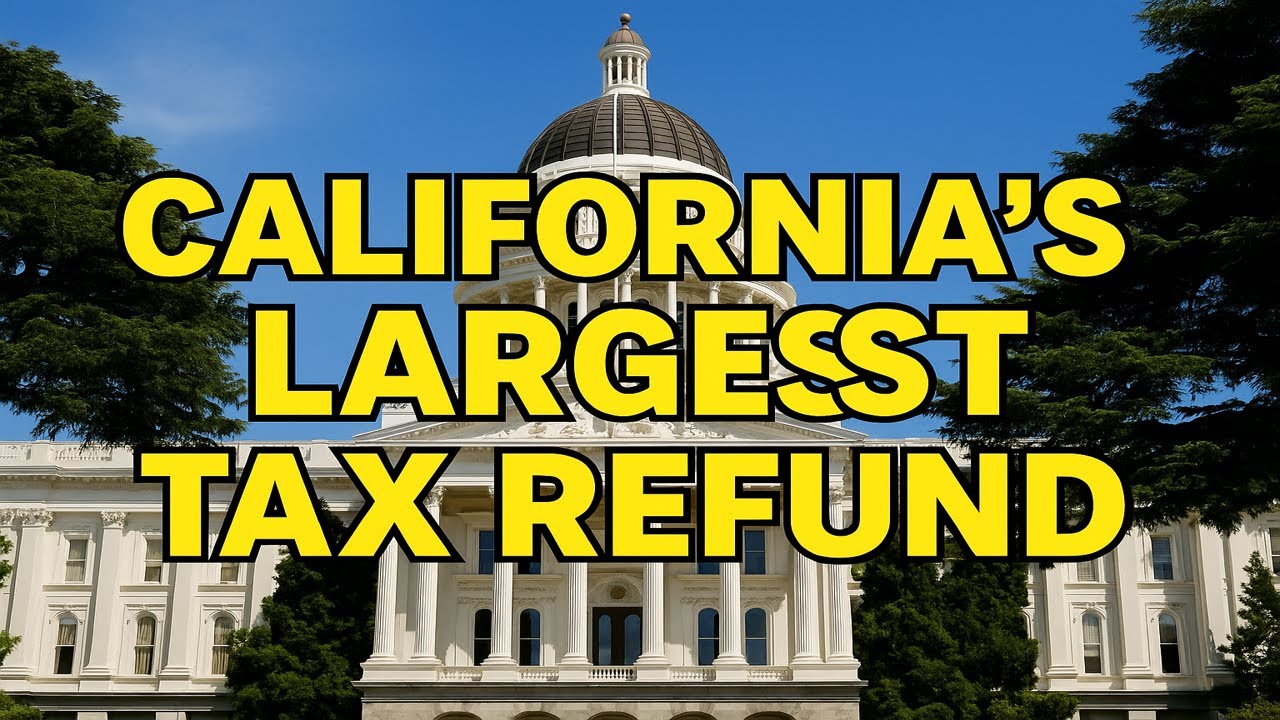 California Tax Refund News Explainer 2025
