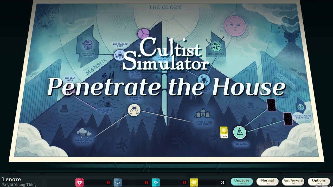 Cultist Simulator launch trailer: PENETRATE THE HOUSE