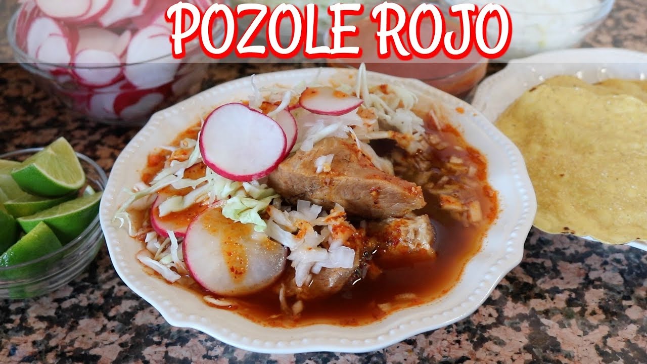 POZOLE ROJO/ RECETA🍲