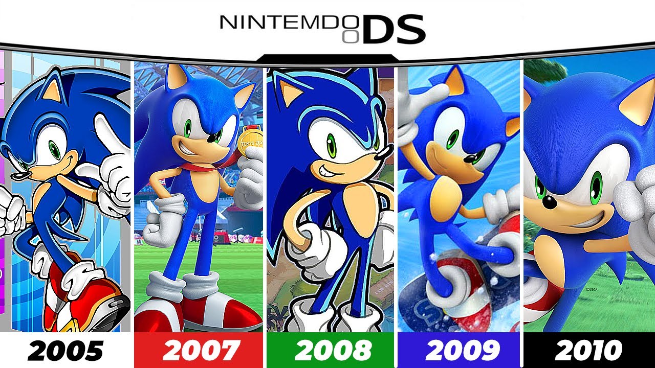 All Sonic DS Games  2005-2010