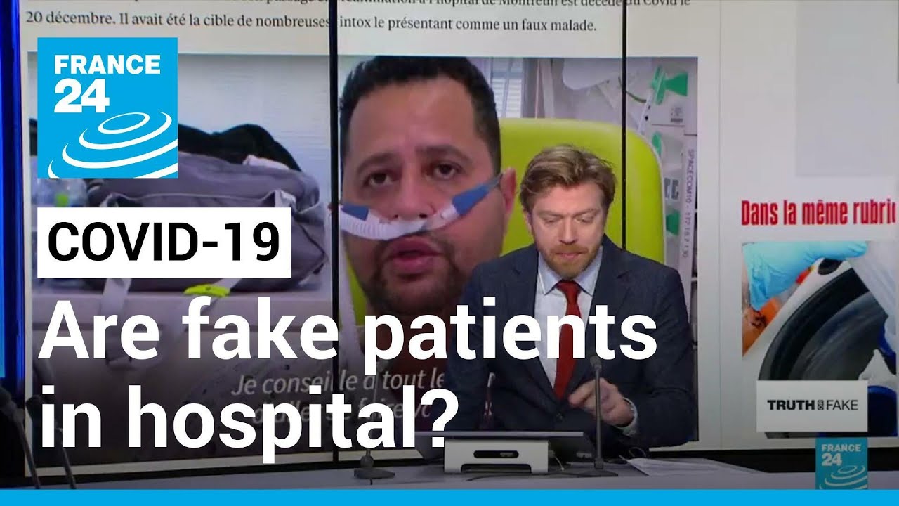 Are fake patients in hospital with Covid-19? • FRANCE 24 English • FRANCE 24 English