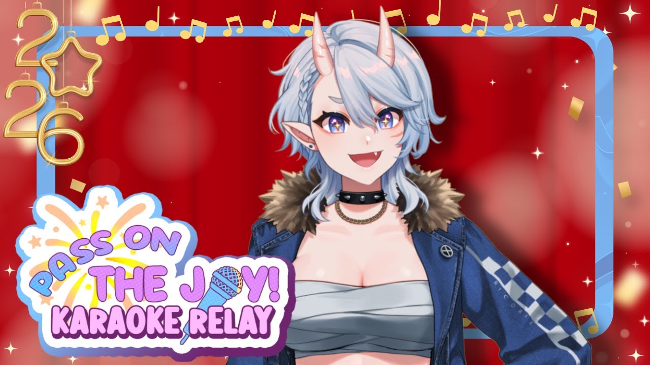 【 PASS ON THE JOY! KARAOKE RELAY 】LET'S ROCK N' ROLL!!【 Aono Shikishima | Ricorie Productions 】