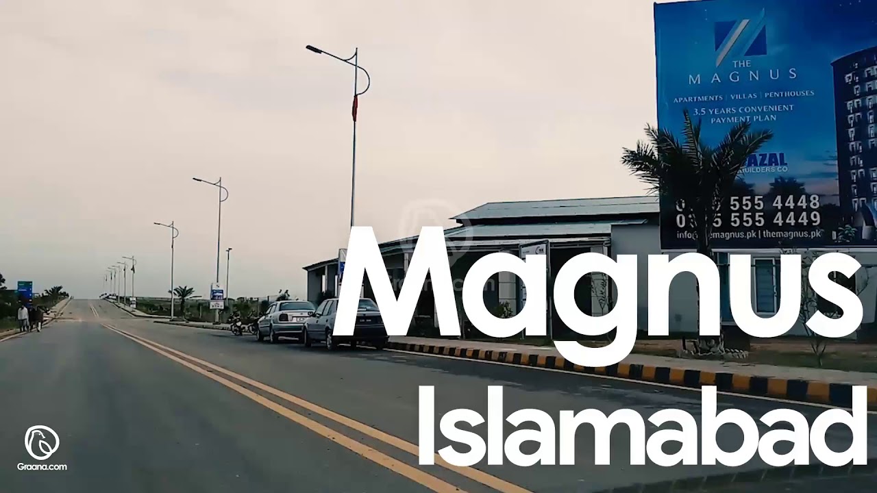 The Magnus - Top City 1 Islamabad: Time Lapse & Drone Video