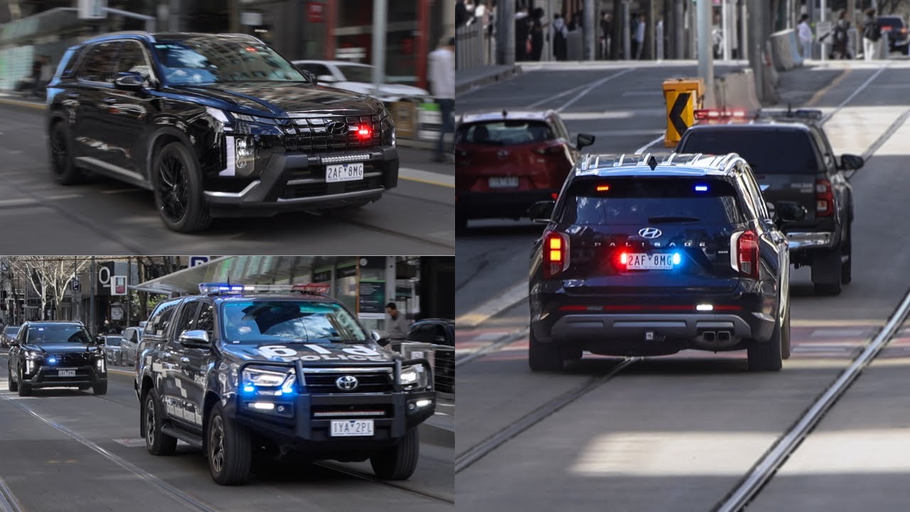 [Rare | Hyundai Palisade] - VICPOL | Critical Incident Response Team (CIRT) Responding