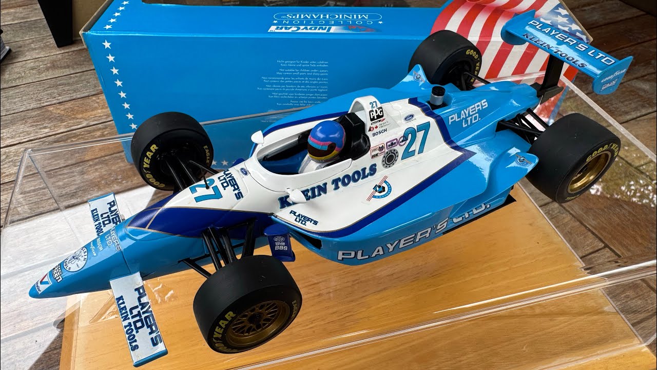 Jacques Villeneuve 1995 Indy 500 Winner My Player&rsquo;s Conversion- 1/18 Minichamps Cart Indycar