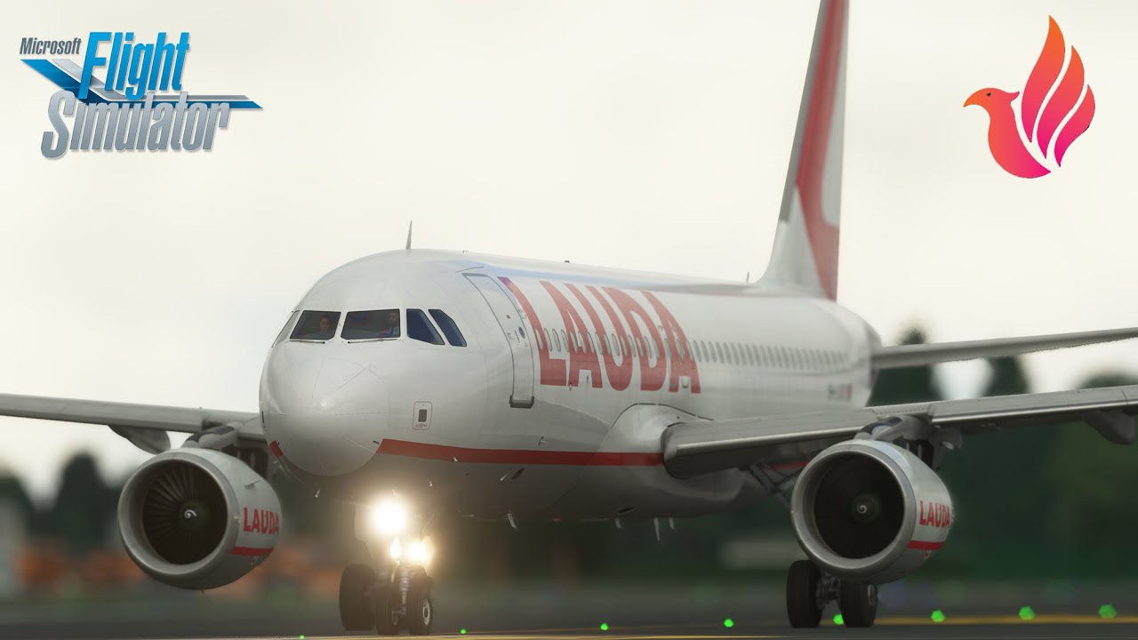 MSFS 2020 - Fenix A320 | Flap 3 Butter Landing. Full flight from Zagreb to Memmingen