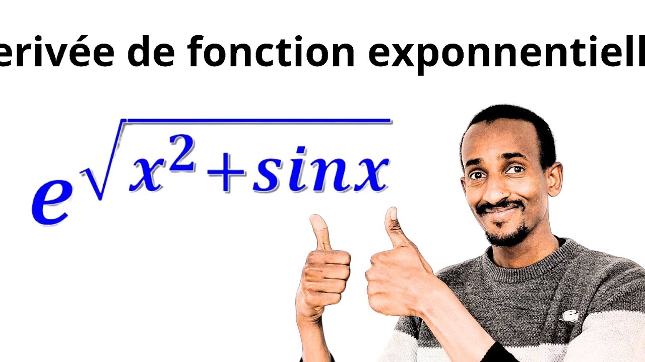 Dérivée de fonction exponentielle