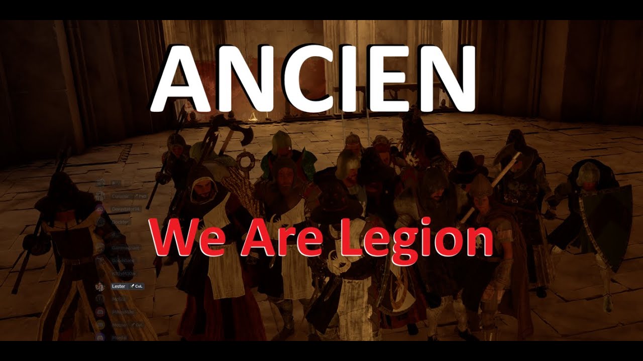 Children of Light; Ancien, We Are Legion. TAG Clan Sponsored Event.