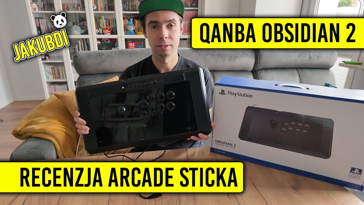 Recenzja kontrolera Qanba Obsidian 2 (arcade stick) [PC/PS4/PS5]