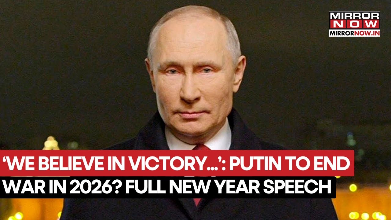 Путин обещает победу в 2026 году | Смотрите полную новогоднюю речь на английском языке, пока прод...