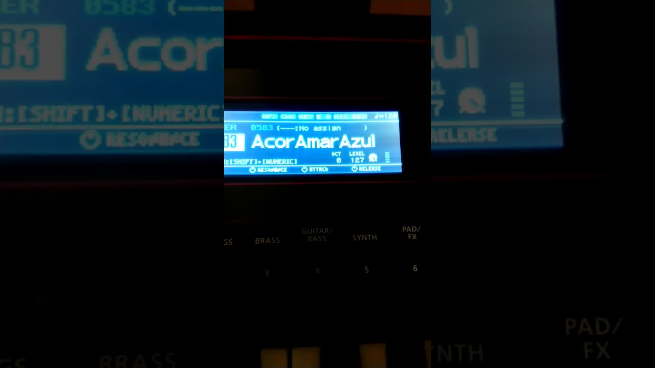 Escoger un banco y guardar en favoritos sonidos a nuestro gusto y exigencia