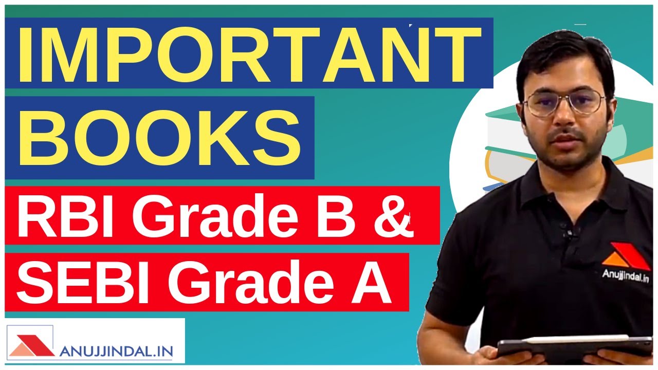 Books for RBI Grade B & SEBI Grade A | Phase 1 & Phase 2 Exam - Anujjindal.in