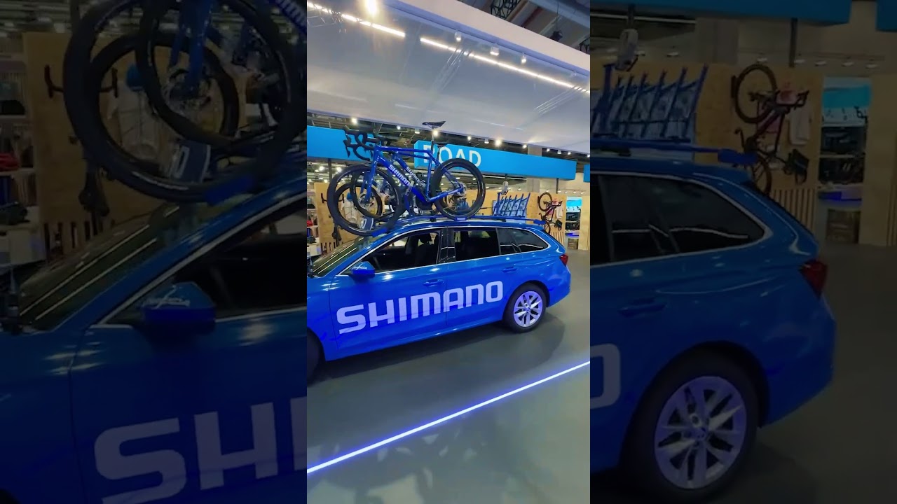 Стенд компании SHIMANO на выставке EuroBike 2024