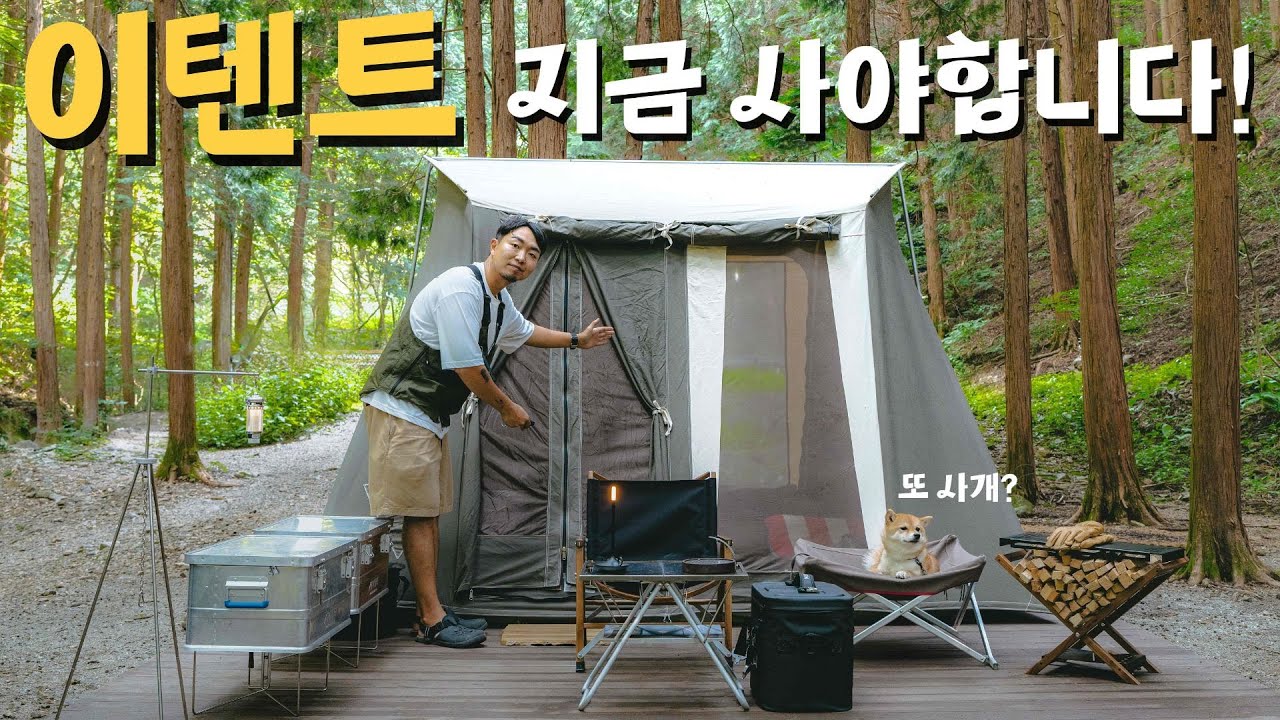 올가을 가장 쓰기좋은 텐트 !! 제가 알려드릴게요 🙋 텐트추천!