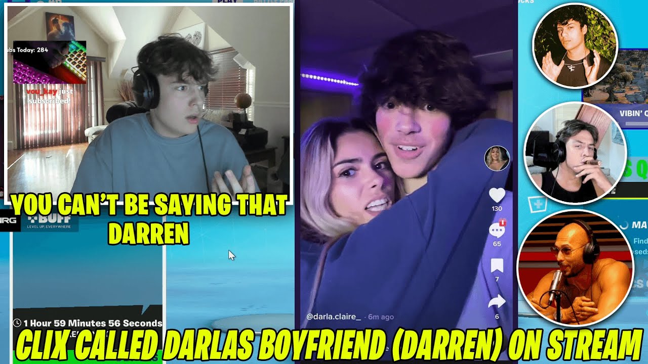 Clix Called Darla Boyfriend Darren But Things Went Sideways