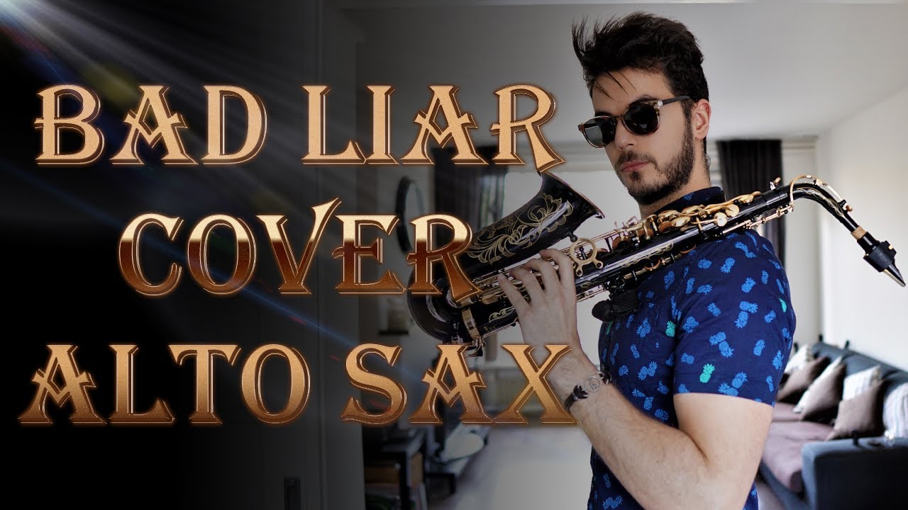 Imagine Dragons - Bad Liar- Alto Sax Cover - Martim On Fire 2019 [Free Notes & Lyrics]