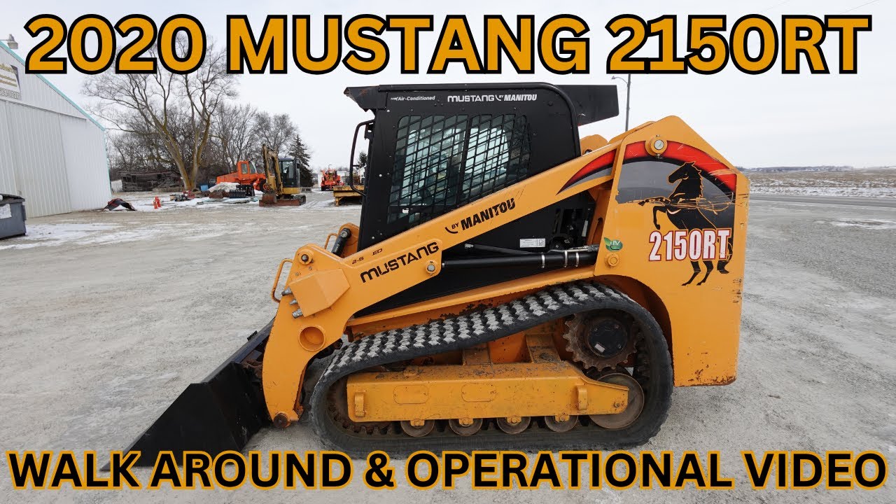 2020 Mustang 2150RT Skid Steer Walk Around & Operational Video     $36,900