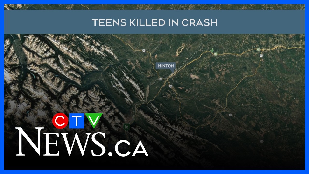 2 teenage hockey players killed in crash west of Edmonton