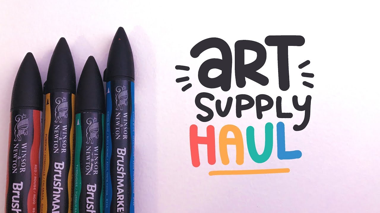 ART SUPPLY HAUL!