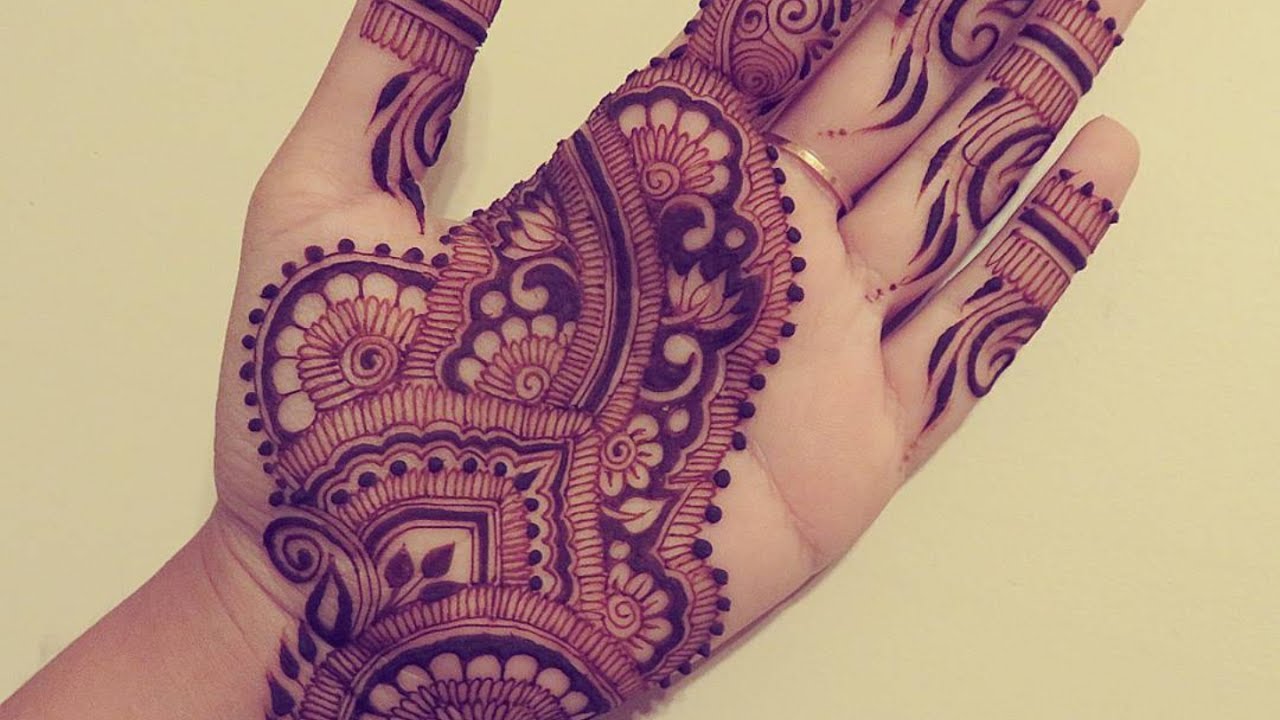 Henna Design For Your Palm
