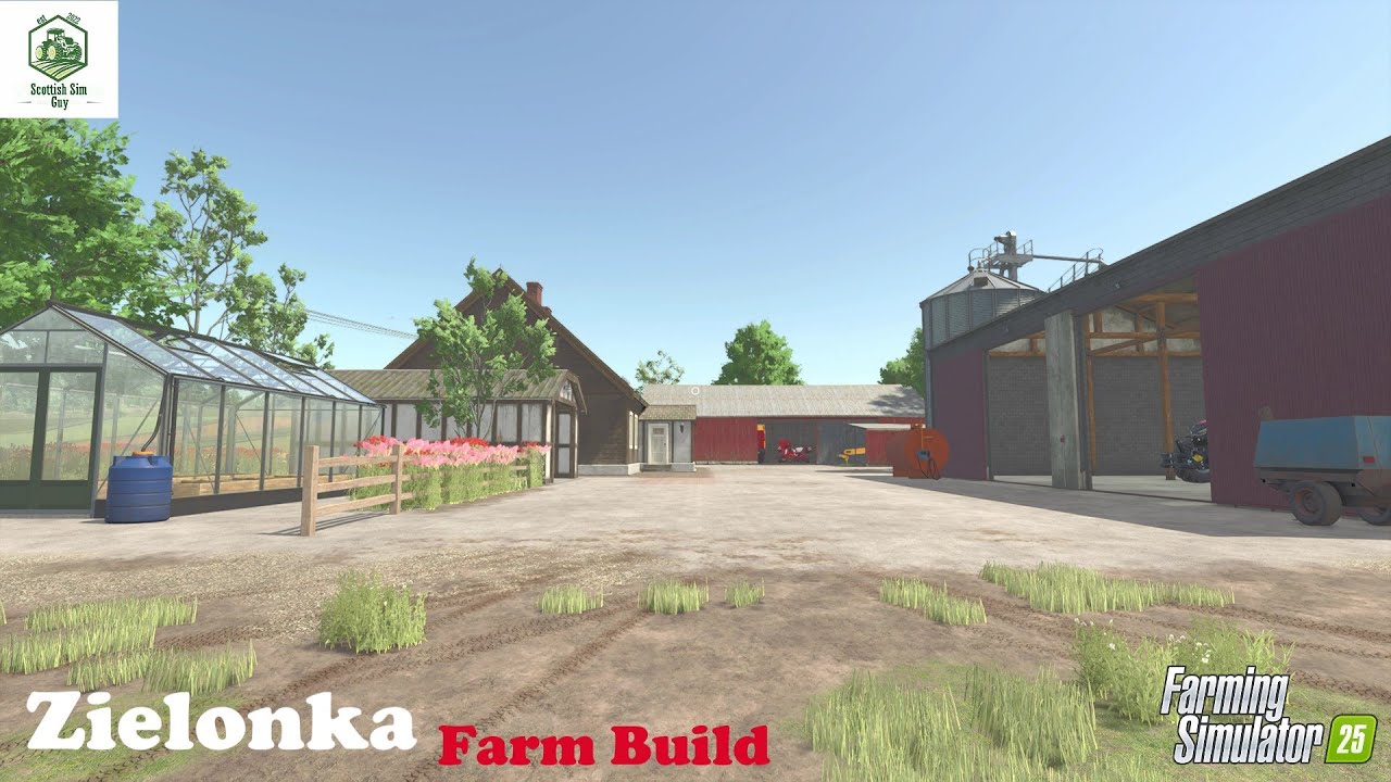 Zielonka Farm Build and Tour / Farming Simulator 25 / FS25 / Farming Simulator