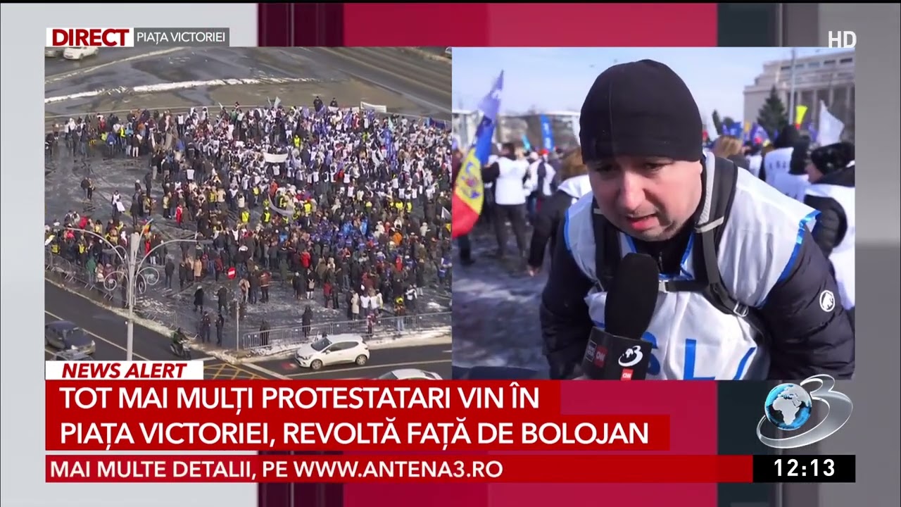 A început protestul profesorilor în Piața Victoriei