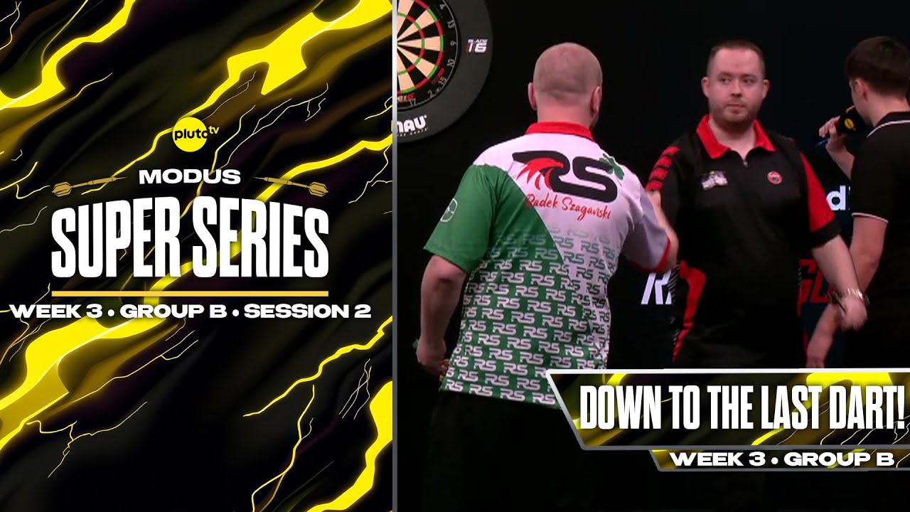 DRAMA IN GROUP B!😱🎯 | Darts Highlights | Week 3 Group B Session 2