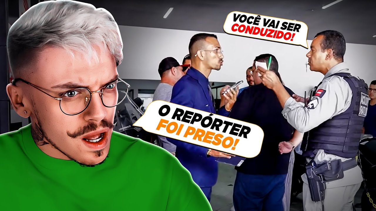 o caso COMPLETO do repórter PRES0 do ben mendes