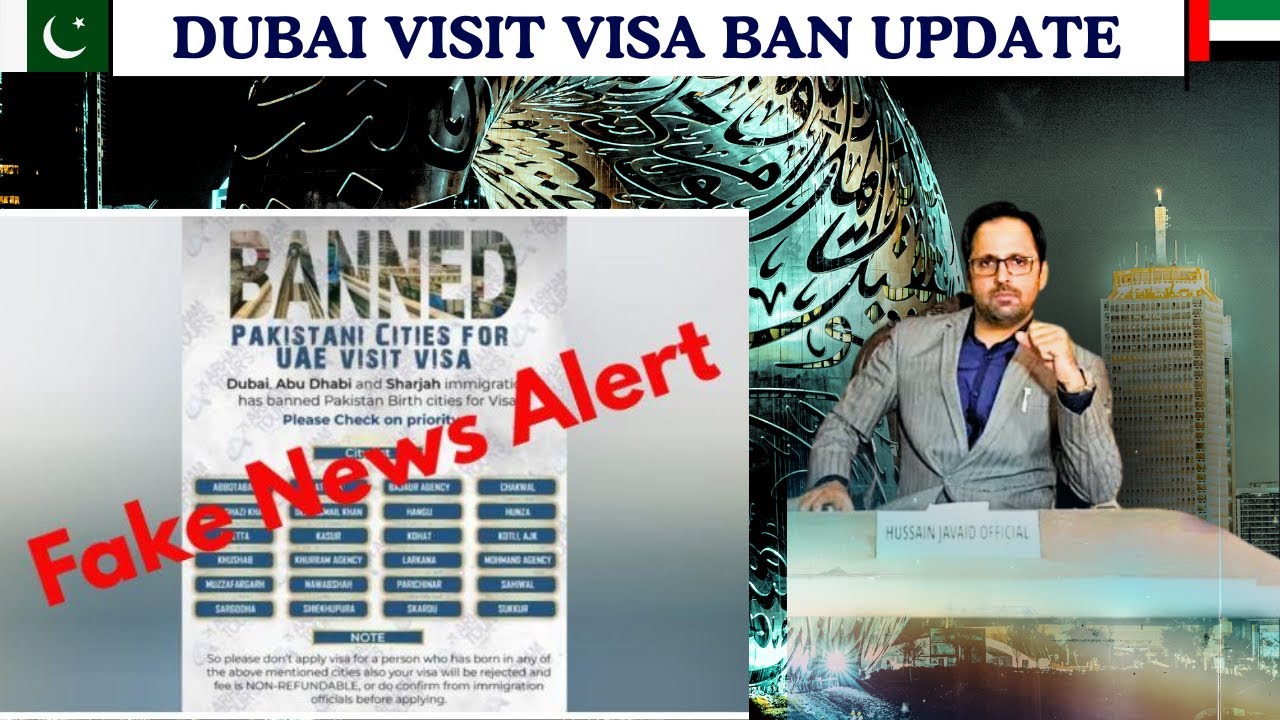 Good News Dubai Visa Update | Dubai Visit Visa Update 2024 | UAE Visa Update