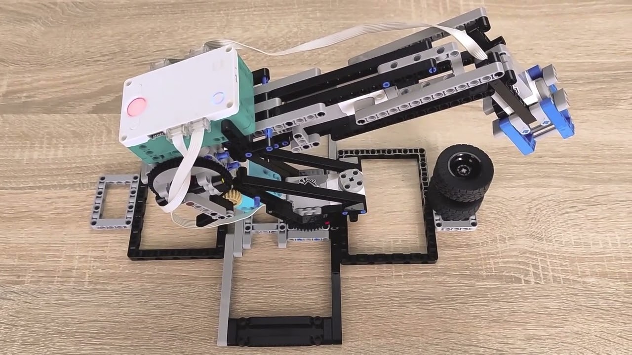 Lego robotic manipulator with remote control