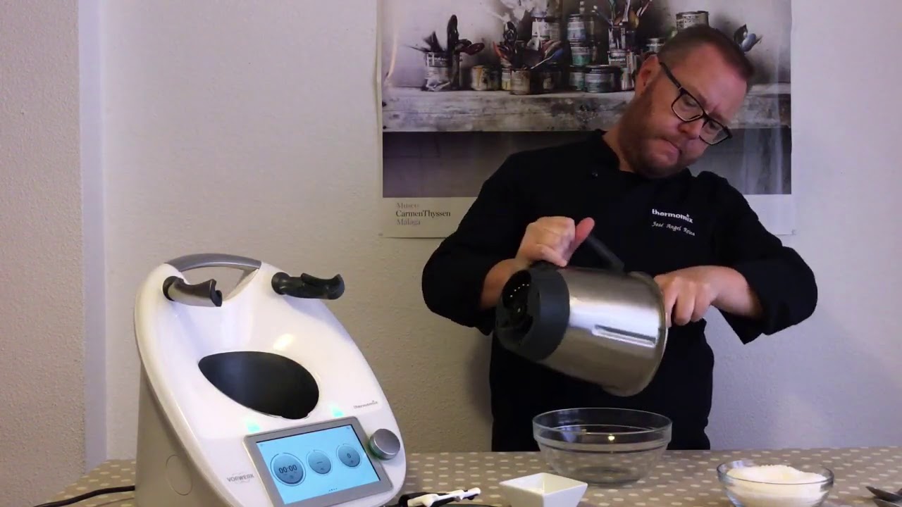 Sultanas de Coco con Thermomix y José Ángel