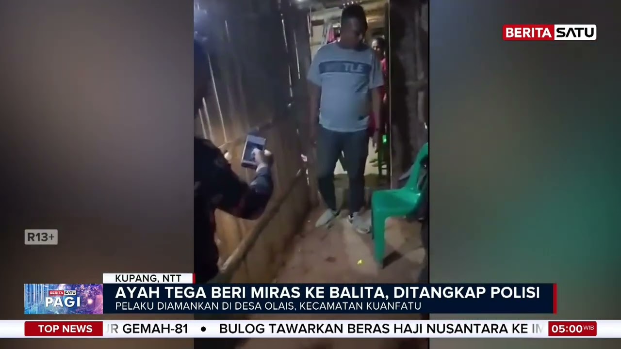 Kurang dari 24 Jam, Polisi Tangkap Ayah Beri Miras ke Bayi #beritasatu