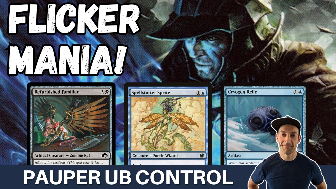 THE VALUE TRAIN! This Pauper Dimir Control deck uses Ghostly Flicker for all sorts of nonsense!