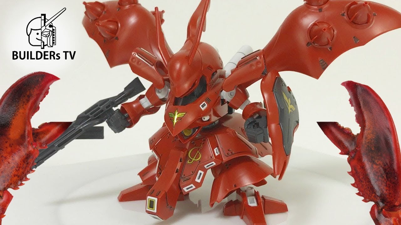 How to Cook Gunpla - SDCS NIGHTINGALE Speed Build Up Review (It's not Sazabi or Sinanju!)