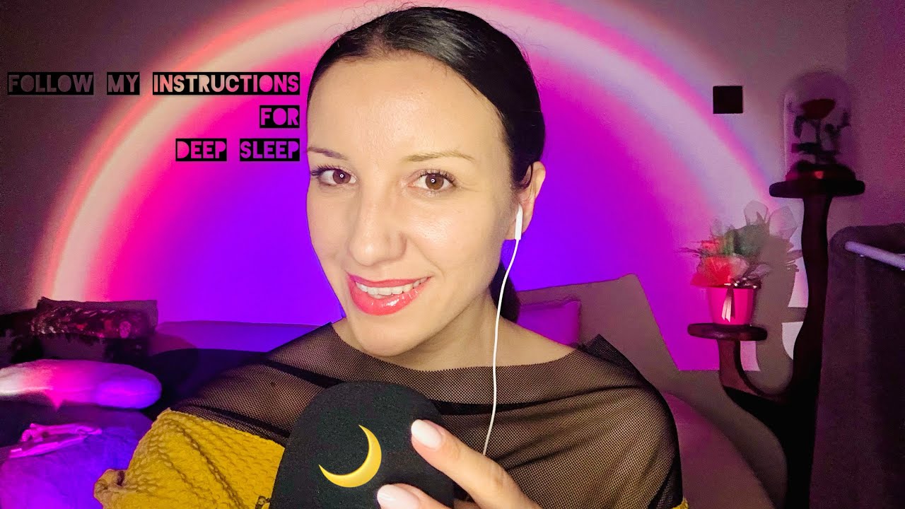 АСМР на Български 💥  Follow my Instructions for Deep Sleep 😴 